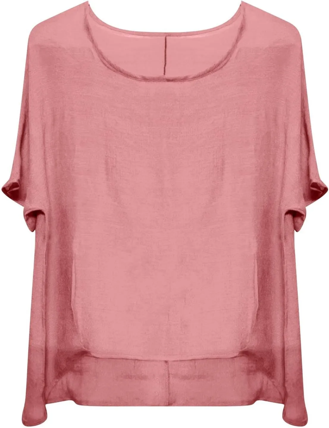 Womens Cotton Linen Crewneck Short Sleeve Tshirts Loose Summer Boho Beach Tunic Tops 2025 Casual Solid Cute Blouses