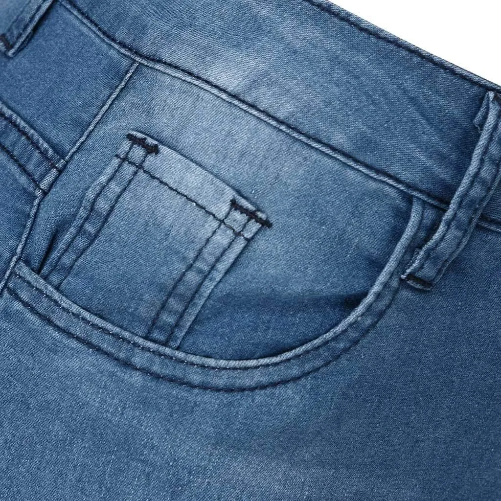Women's Flared Jeans High Waisted Skinny Stretch Trousers Daily Wear Trendy Casual Denim Pants with Pockets