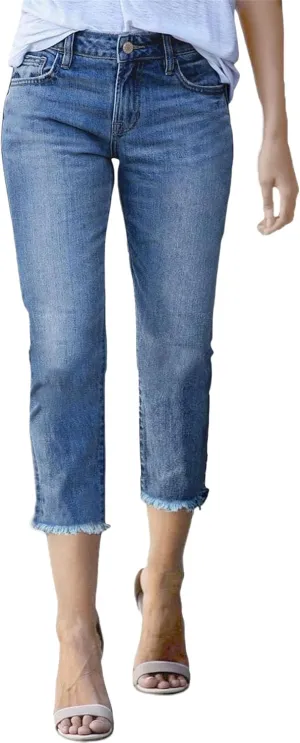 Women's High Waist Stretch Jeans Fashion Retro Slim Fit 2025 Spring Summer Tight Lifting Hip Casual Pants Solid Color