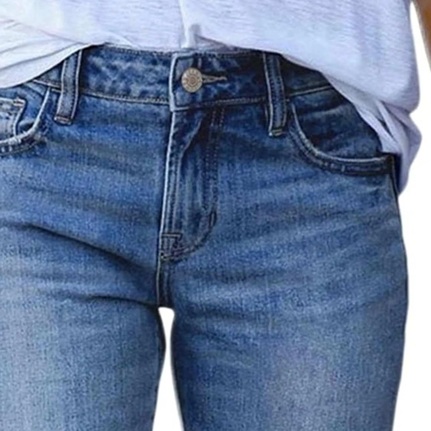 Women's High Waist Stretch Jeans Fashion Retro Slim Fit 2025 Spring Summer Tight Lifting Hip Casual Pants Solid Color