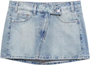 Women's Spring Summer Fashion Mini Denim Skirts Casual High Street Packaged Hip Skirts