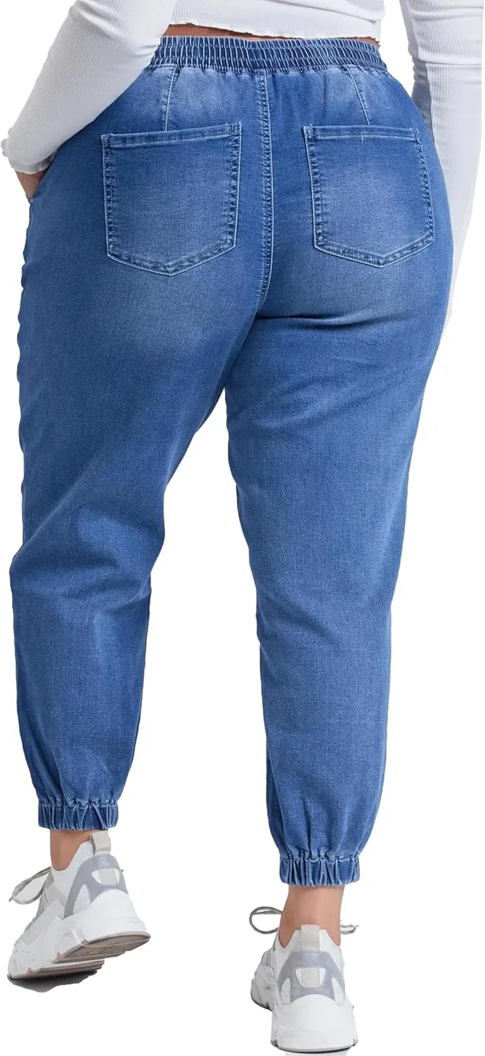 YMI Women's Plus Essential Skinny Jeans