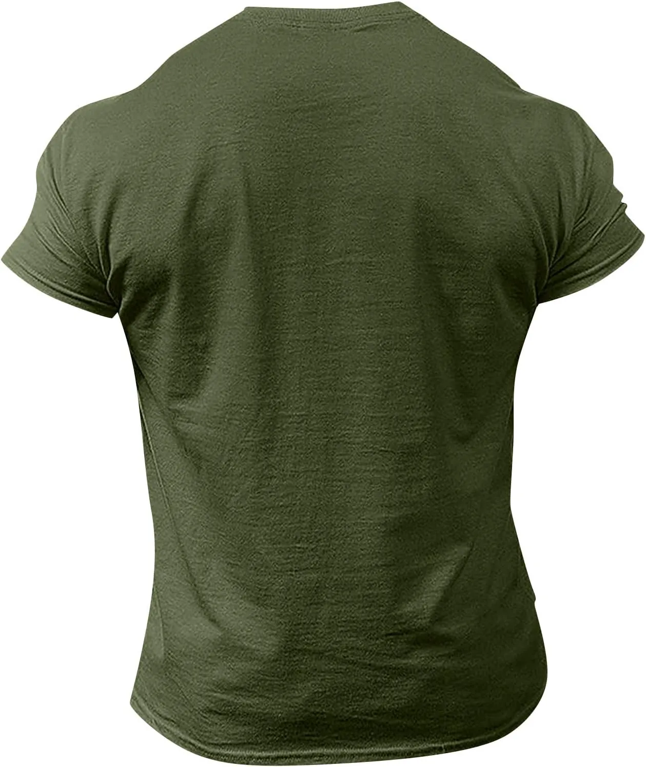 Ymosrh Men's Casual Shirts Short Sleeve Graphic Tees Crew Neck Flag Print T-Shirt Tops Shirts, S-4XL